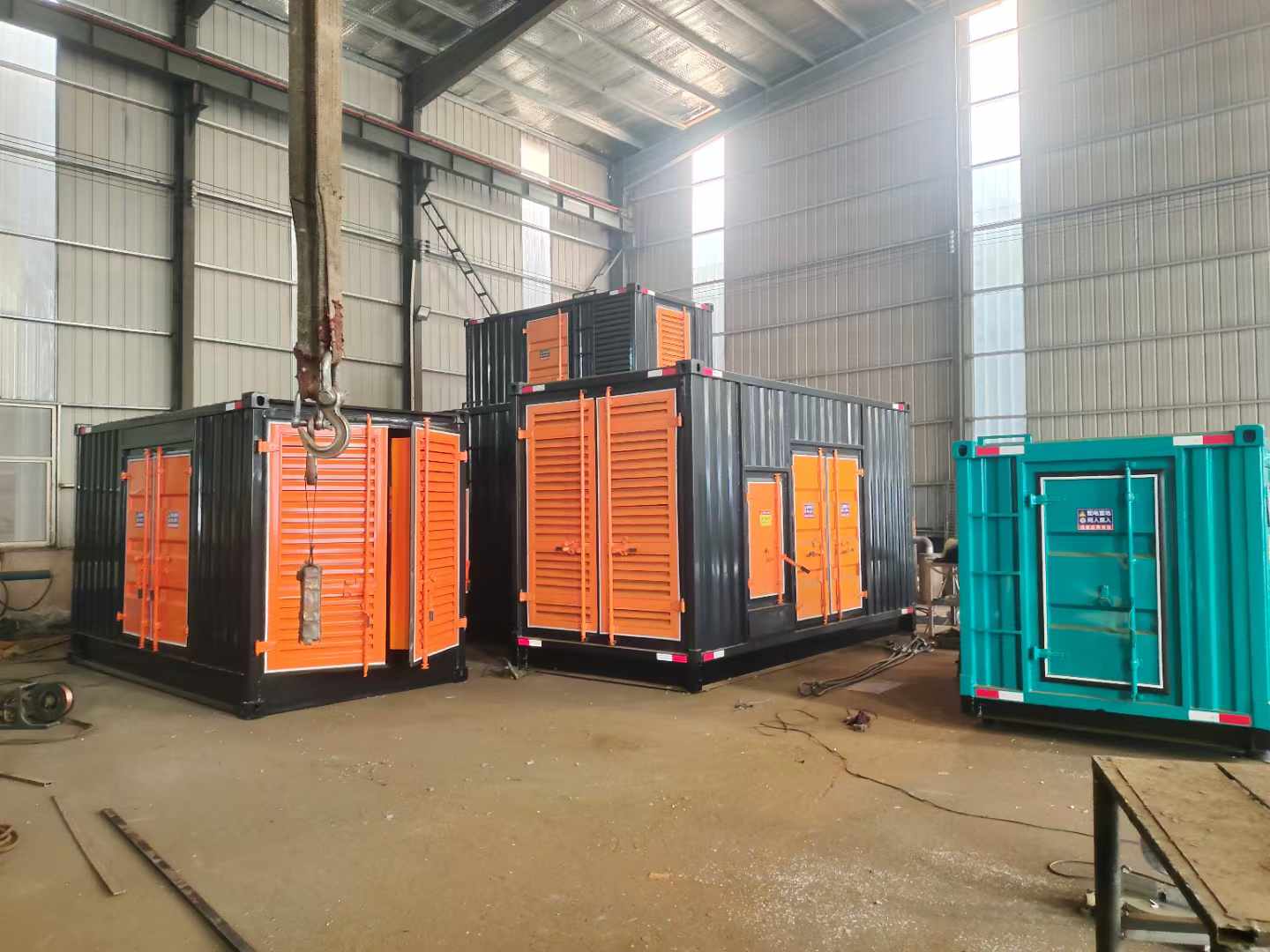 蒋场镇500kw柴油发电机组可以带动多少功率设备？
