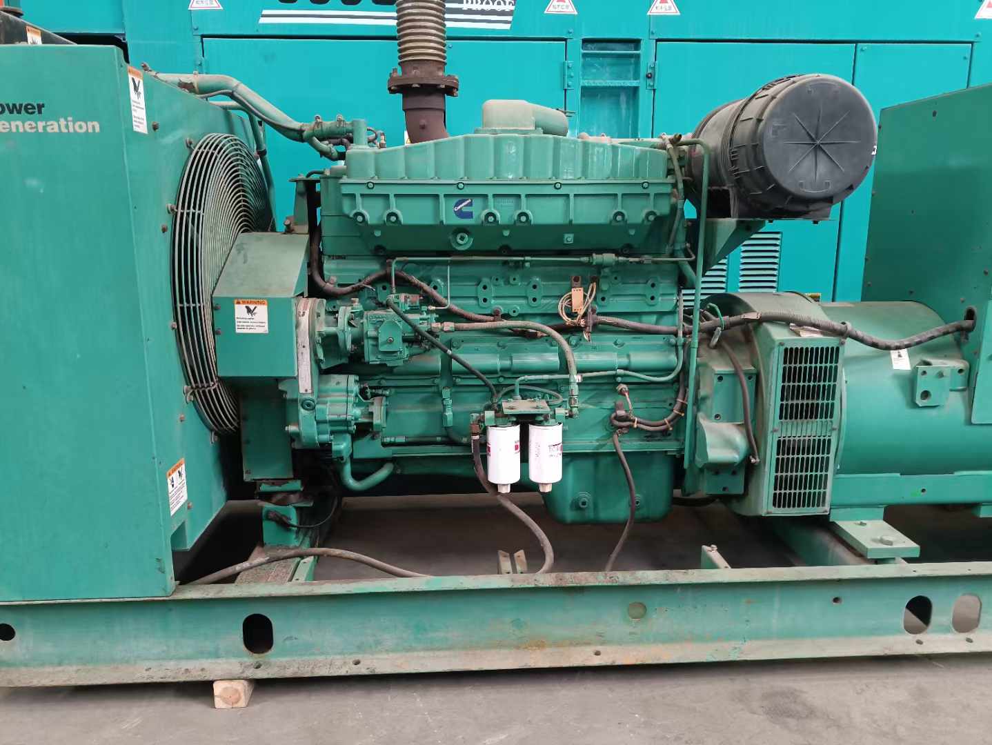 蒋场镇过载会对 600kW 柴油发电机组造成哪些损害？